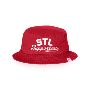 STL Supporters Bucket Hat Red